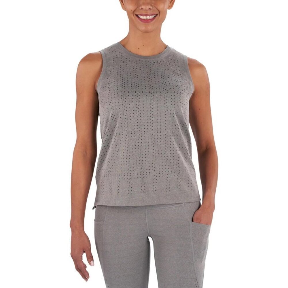 Member's Mark Gray Everyday Perforated Athletic Tank Top XL